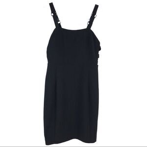 Charlotte Russe Black Caged Sleeveless Sheath Mini Dress Small